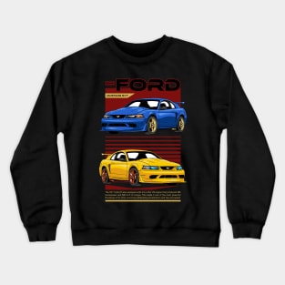 V8 SVT Cobra Car Crewneck Sweatshirt